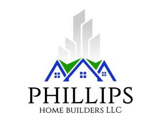 Phillips Home Builders LLC logo design by jetzu