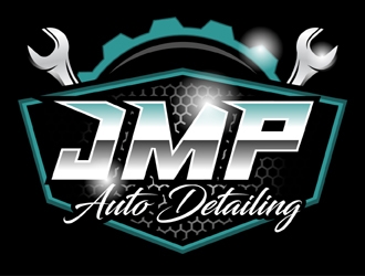 JMP Auto Detailing logo design by MAXR