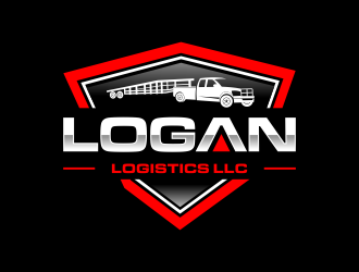 LOGAN LOGISTICS LLC logo design by haidar