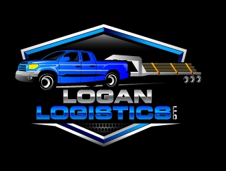 LOGAN LOGISTICS LLC logo design by mawanmalvin