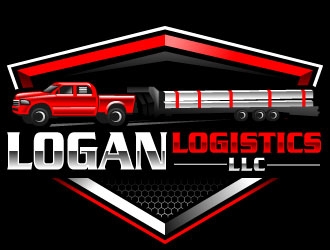 LOGAN LOGISTICS LLC logo design by Suvendu