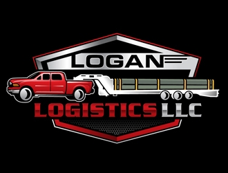 LOGAN LOGISTICS LLC logo design by DreamLogoDesign