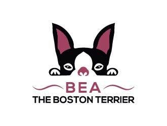 Bea the Boston Terrier logo design by maserik