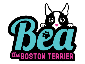 Bea the Boston Terrier logo design by MonkDesign