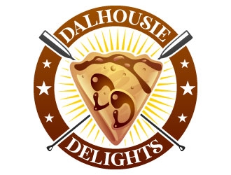 Dalhousie Delights logo design by Suvendu