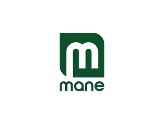 m mane frame logo design by MarkindDesign