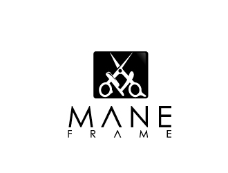 m mane frame logo design by art-design