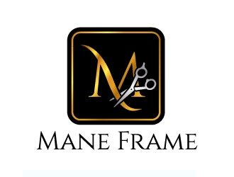 m mane frame logo design by jaize