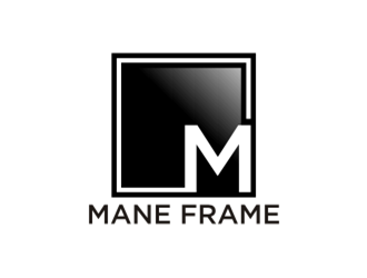 m mane frame logo design by sheilavalencia