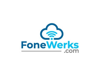 FoneWerks.com logo design by pixalrahul