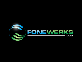 FoneWerks.com logo design by mutafailan