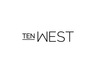 Ten West logo design by logolady