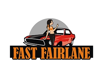 Fast Fairlane logo design by gitzart