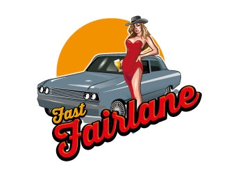 Fast Fairlane logo design by munna