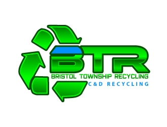 BTR bristol township recycling logo design by uttam