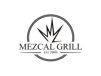 Mezcal Grill logo design by Barkah