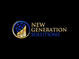 New Generation Solutions (SST) logo design by pixalrahul