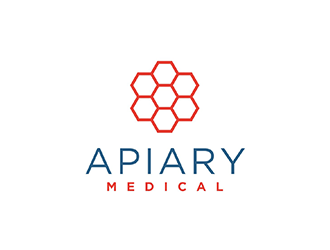 Apiary Medical logo design by logolady