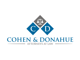 Cohen & Donahue Attorneys at Law logo design by rief