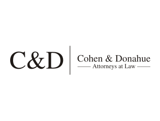 Cohen & Donahue Attorneys at Law logo design by Zeratu