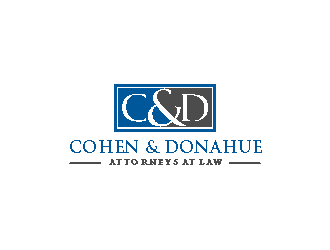 Cohen & Donahue Attorneys at Law logo design by Franky.