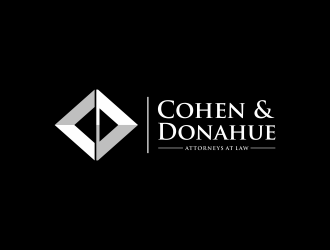 Cohen & Donahue Attorneys at Law logo design by Mahrein