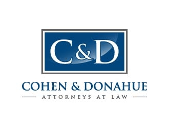 Cohen & Donahue Attorneys at Law logo design by maserik