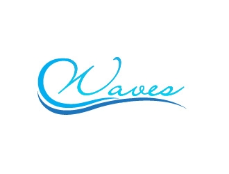 Waves logo design by usef44