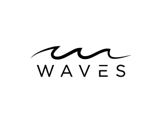 Waves logo design by denfransko