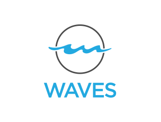 Waves logo design by Inlogoz