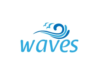 Waves logo design by jaize