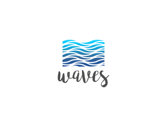 Waves logo design by senandung