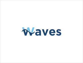 Waves logo design by bunda_shaquilla