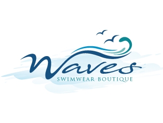 Waves logo design by REDCROW