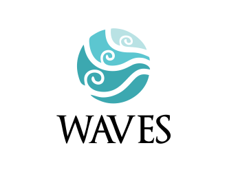 Waves logo design by JessicaLopes