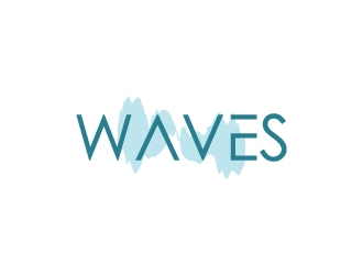 Waves logo design by tukangngaret