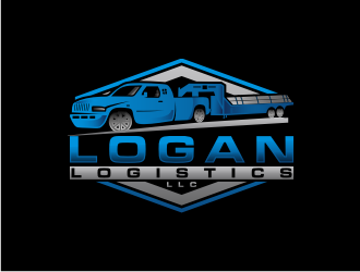 LOGAN LOGISTICS LLC logo design by sodimejo