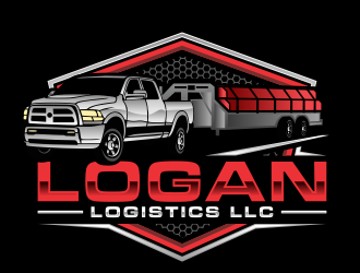 LOGAN LOGISTICS LLC logo design by jm77788
