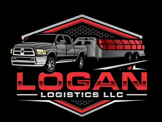 LOGAN LOGISTICS LLC logo design by jm77788