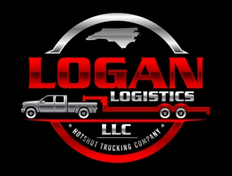 LOGAN LOGISTICS LLC logo design by DreamLogoDesign