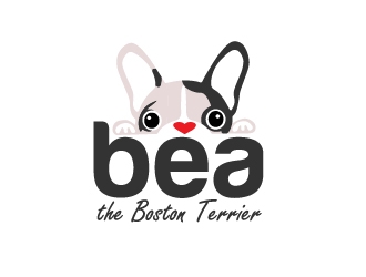 Bea the Boston Terrier logo design by Marianne