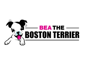 Bea the Boston Terrier logo design by invento