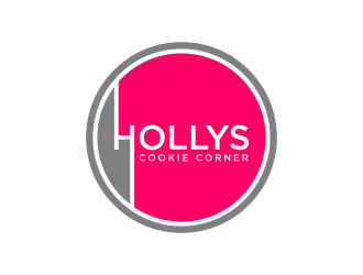 Hollys Cookie Corner logo design by p0peye