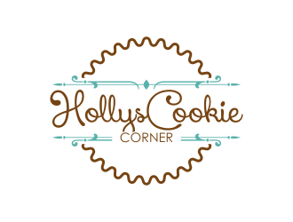 Hollys Cookie Corner logo design by BlessedArt