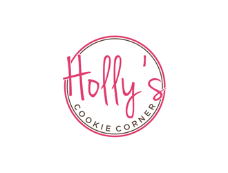Hollys Cookie Corner logo design by johana