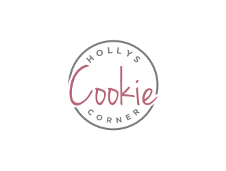 Hollys Cookie Corner logo design by bricton