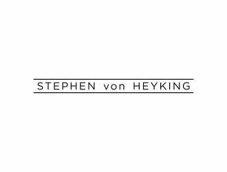 Stephen von Heyking logo design by eagerly