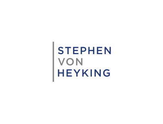 Stephen von Heyking logo design by bricton