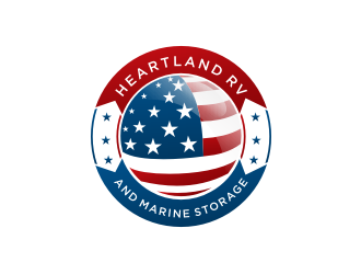 Heartland RV and Marine Storage logo design by andayani*