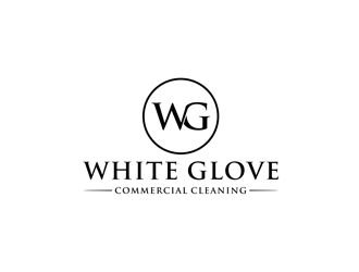 White Glove Commercial Cleaning logo design by johana